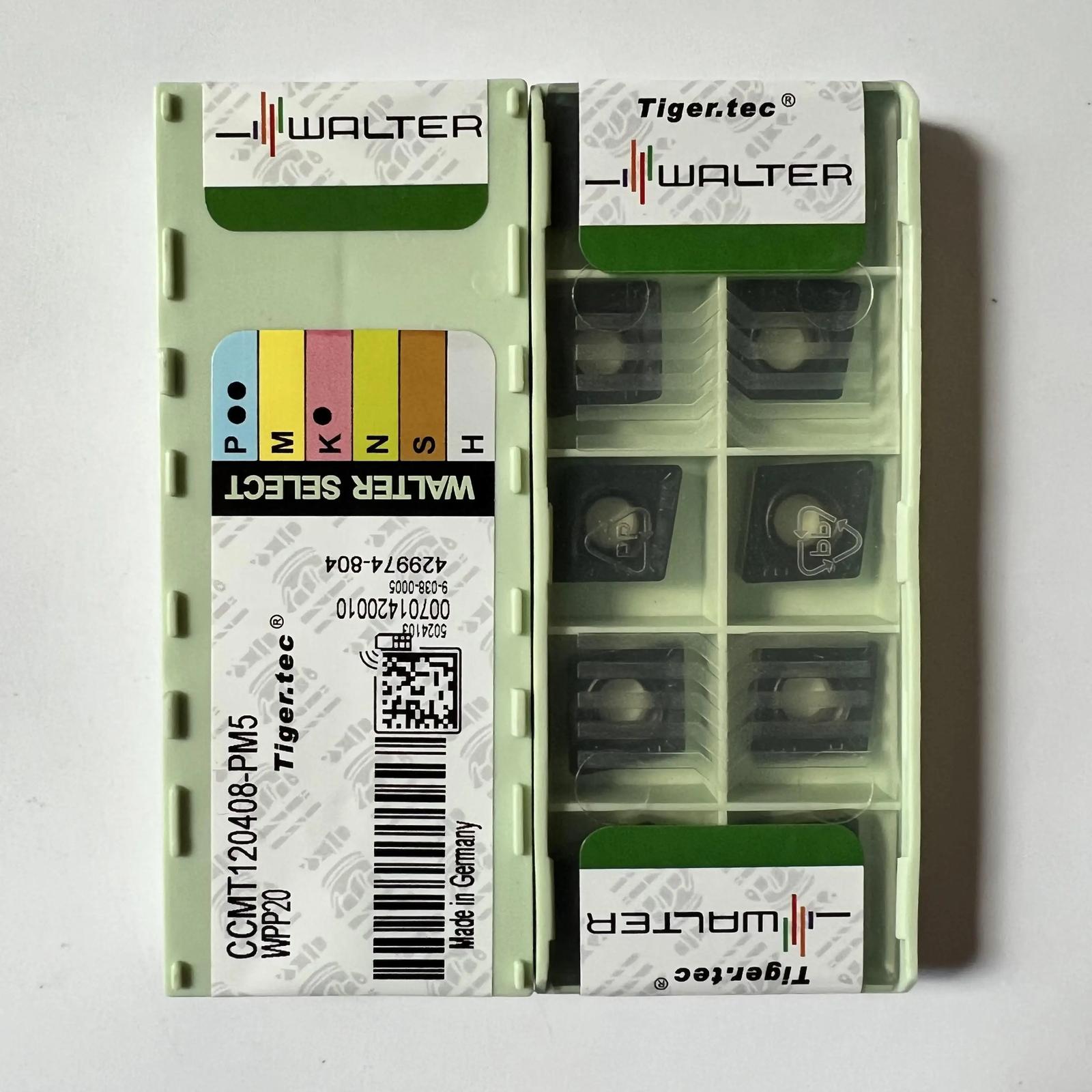 

Original / CCMT120408-PM5 WPP20 / Industrial indexable Carbide Inserts 10 Pcs