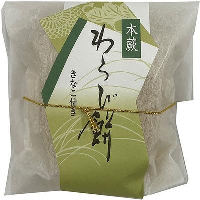 Kawachi Surugaya Ryžový koláčik Warabi Hon Warabi 1 kus Wagashi