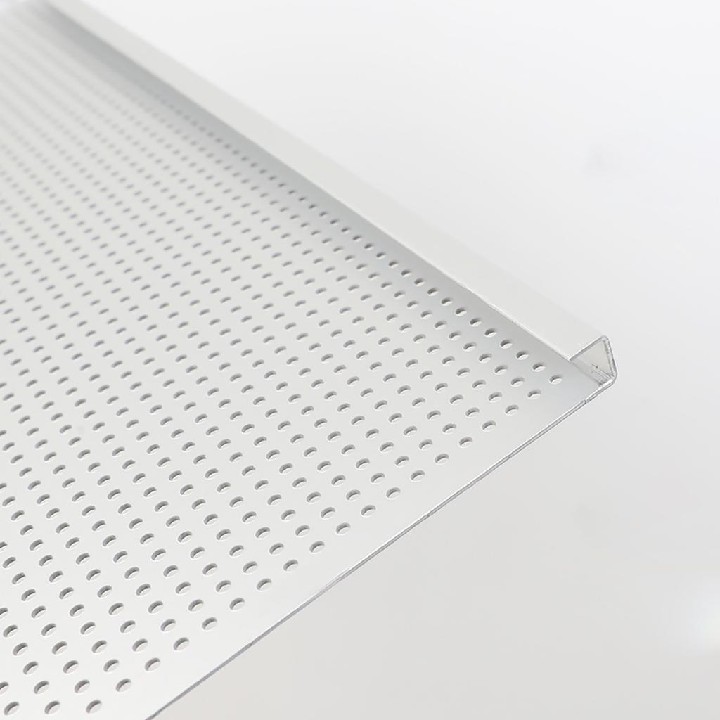 Set Of 2 Multipurpose Baking Tray Nonstick Oven Sheet for Puff Pastry Perforated Mille Feuille Rectangular Pastry Molds