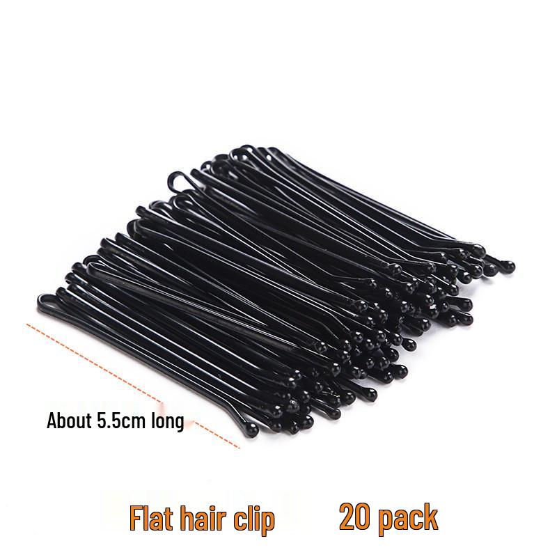 

Women s U-Shaped Black Barrette Hair Clip for Side Bangs and Hair Buns