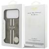 Coque Guess 4G Rayures Imprimées MagSafe pour iPhone 17 Pro Max marron