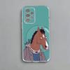 B-Bo-Jack-Horse-man   Phone Case For Samsung S25,S24,S21,S22,S23,S30,Ultra,S20,Plus,Fe,Note,10,9,5G Transparent Cover