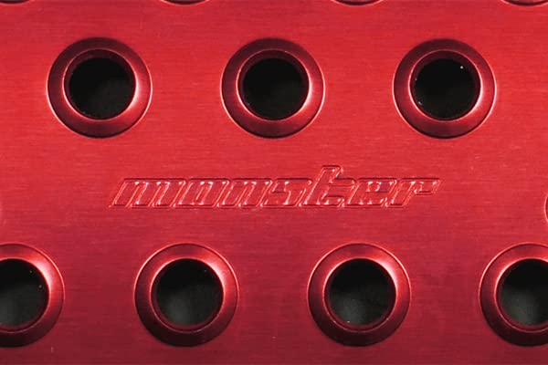 MONSTER SPORT Sport Driving Pedal Clear for Swift Sport Manual Transmission Covers, Anodized, [ZC32S]/Swift [ZC72S/ZD72S] (ZC32 MT) (849500-4850M)