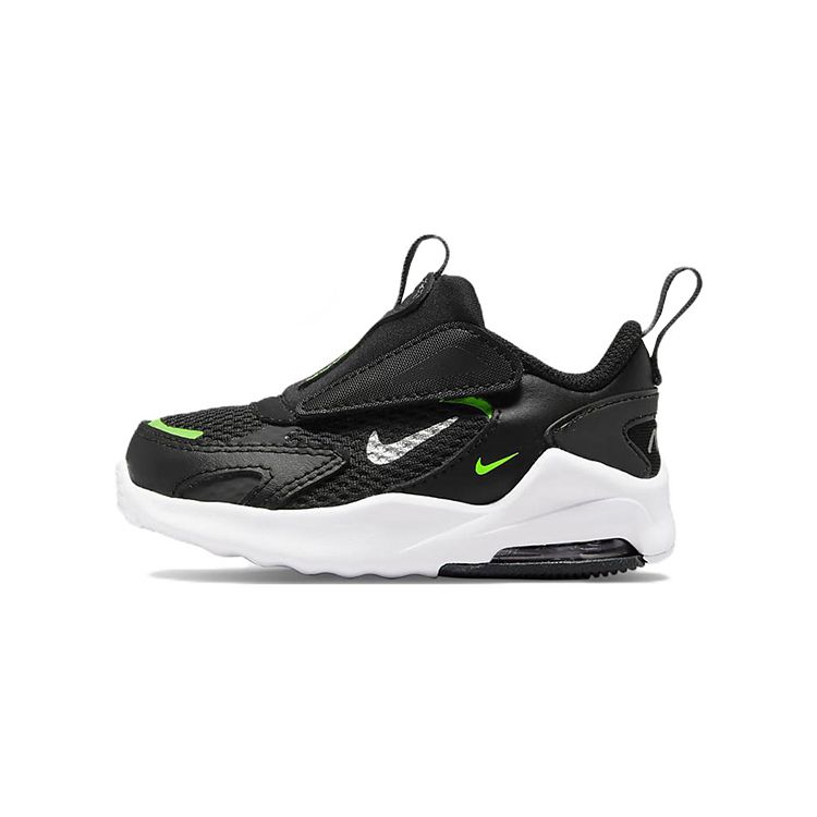 Nike Air Max Bolt Low Top Running Shoes Baby Sneakers Black White CW1629-006