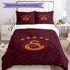 Galatasaray Bedding Set Breathable Duvet Cover with Pillowcases Decorative Bed Linen for Bedroom Home Decoration Birthday Gift
