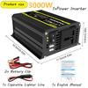 3000/4000W Car Inverter Conver Modified Sine Wave DC 12V To AC 110V 220V Transformer Voltage Dual USB Smart Car Power Inverter