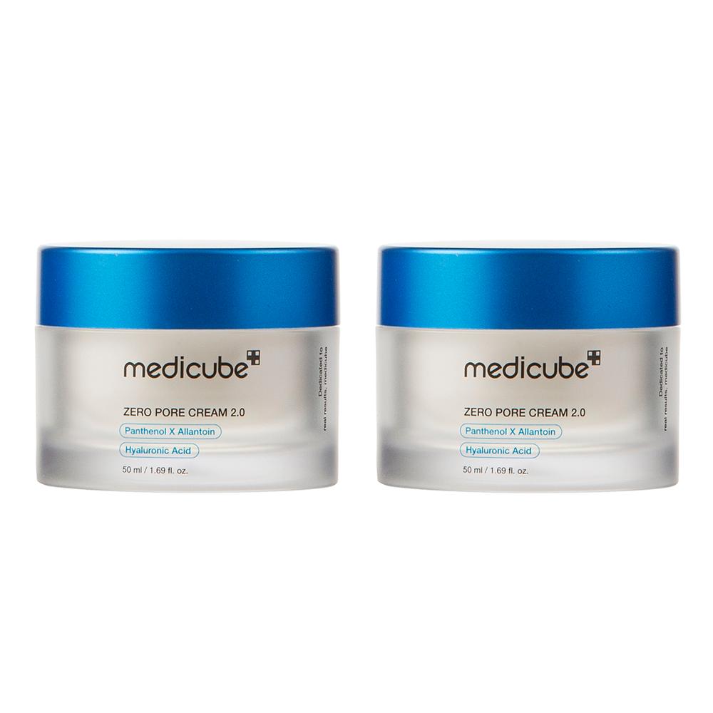 Medicube Zero Pore Cream 2.0 50ml - Pore Tightening Sebum Care, Korean 50ml(2pcs)