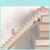 Christmas Claus Santa Climb Stairs Countdown Calendar Toy Desktop Decoration