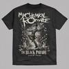 Vintage Band Style T-Shirt Black Distressed Print Concert Style Unisex Graphic