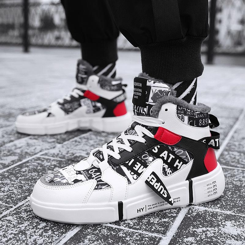 Scarpe invernali in cotone Top alto da uomo Peluche caldo e spesso Stivali da  neve acquista in modo economico — spedizione gratuita, recensioni reali con  foto — Joom