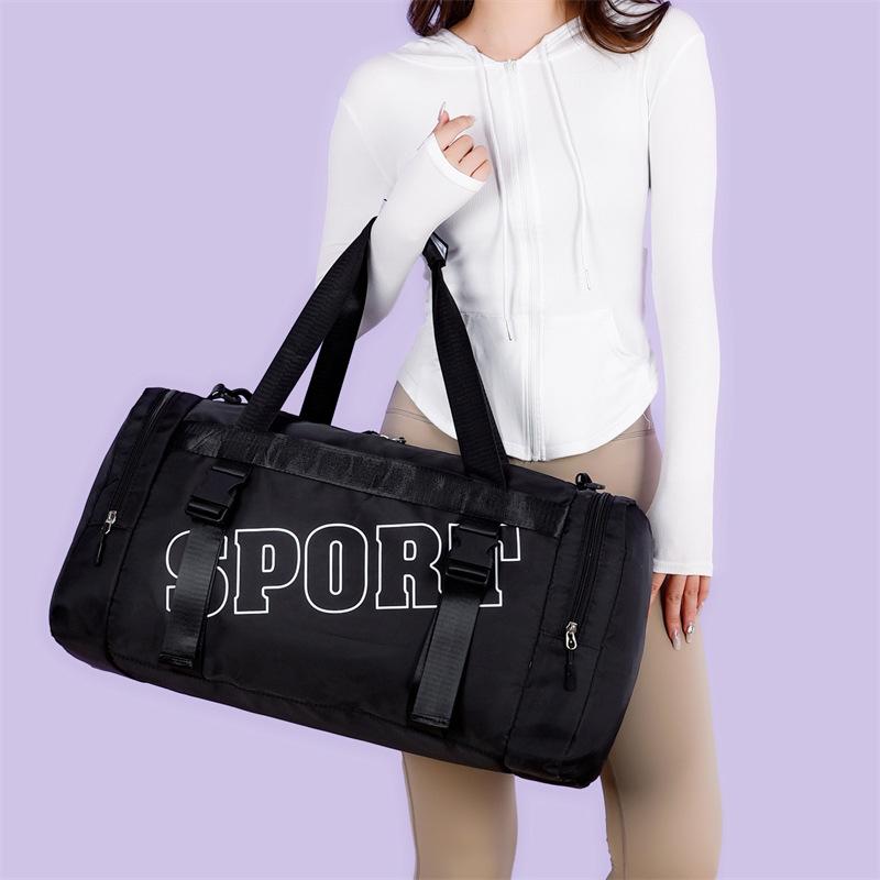 Unisex Sports Duffel: Wet/Dry Separation, Large Capacity, Ideal for Gym, Travel, and Swimming