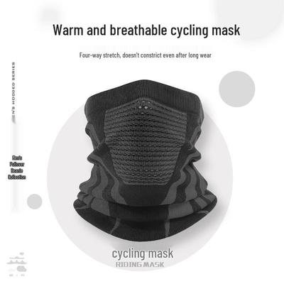 Vetruodolná Teplá Cyklistická Maska na Tvár a Nákrčník pre Outdoorové Športy - Jesenná/Zimná Priedušná Šatka pre Mužov a Ženy