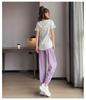 Women’s 2024 Summer Quick-Dry T-Shirt & Ice Silk Pants Fitness Set