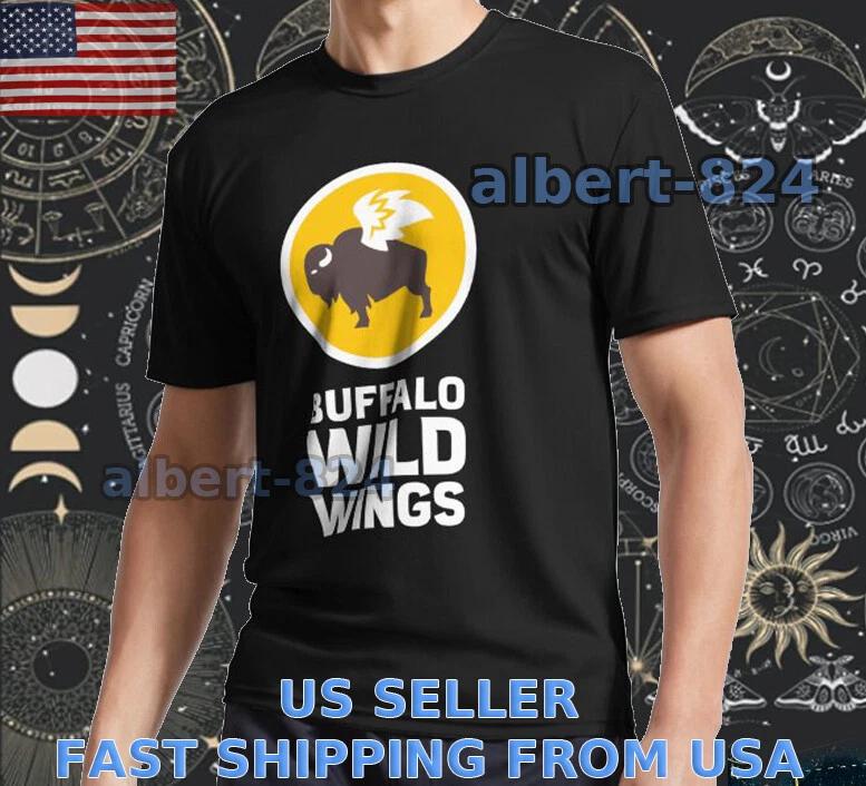 NEW SHIRT BUFFALO WILD WINGS T shirt FUNNY AMERICAN UNISEX SIZE S TO 5XL S