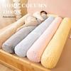 Washable Plush Nap Pillow - Removable, Long Strip, Ideal for Backrest & Leg-Clamping