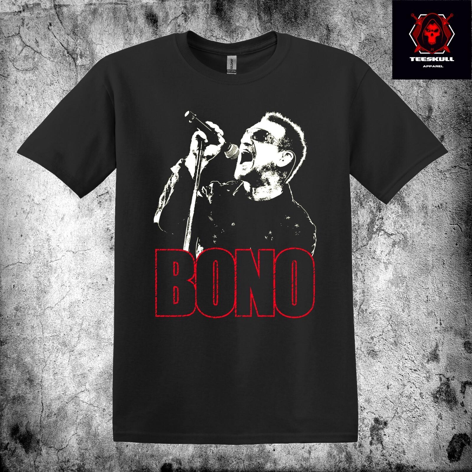 U2 Bono Heavy Metal Rock Adults Unisex Heavy Cotton T-shirt S3XL S