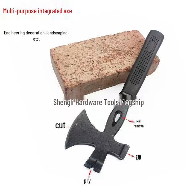 Multifunctional High-Hardness Portable Outdoor Survival Axe
