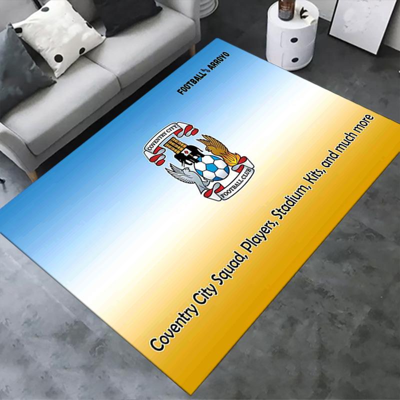 Coventry City Carpet Rug for Living Room Bedroom Home Sofa Decoration,Kids play Non-slip Floor Mat