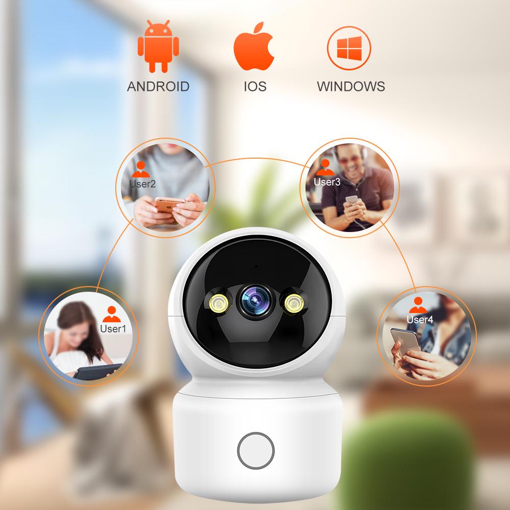 Tuya Smart Wi-Fi HD Camera for Remote Monitoring and Elderly Care