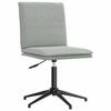 VidaXL Dining Chair Light Grey Velvet, Chair, Lounge Chair, Accent Chair, Kitchen Chair, Room Seat 4101267
