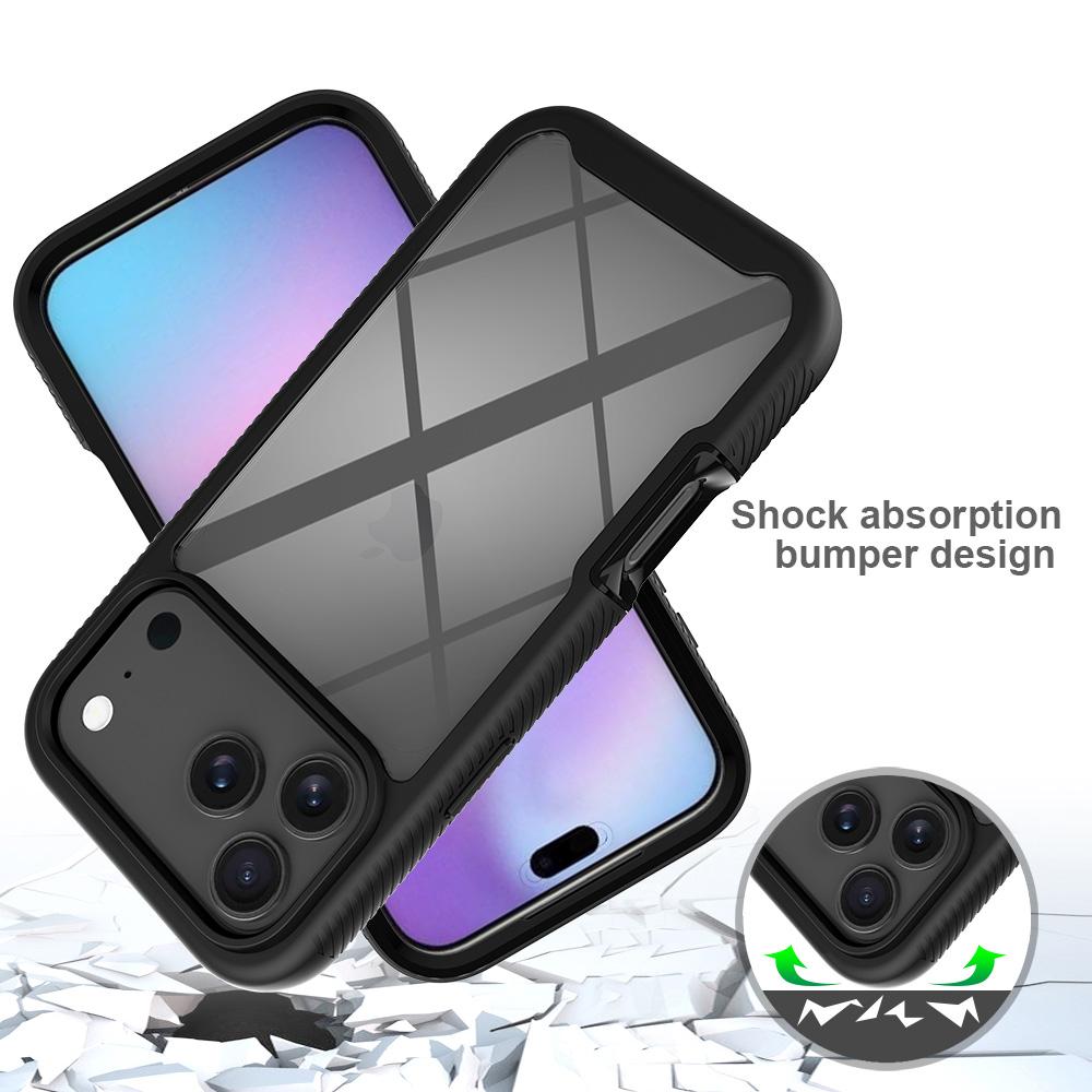 For iPhone 17 Pro Max Case Anti Drop 2 In 1 PC+TPU Phone Cover
