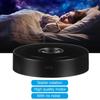 Wood Pedestal Round Stand 8 Light Modes Display Pedestals Lighted Base Spinning Base For Crystals Led Rotating Display Stand