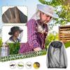 2X Outdoor Mosquito Head Face Net Hat Bee Insect Bug Protection Hidden Mesh Cap