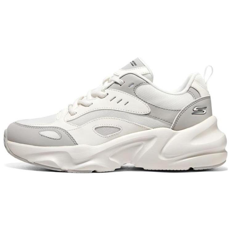 (WMNS) Skechers Bobs Bamina 2 White Grey Women s 117363-OWGR EU 35