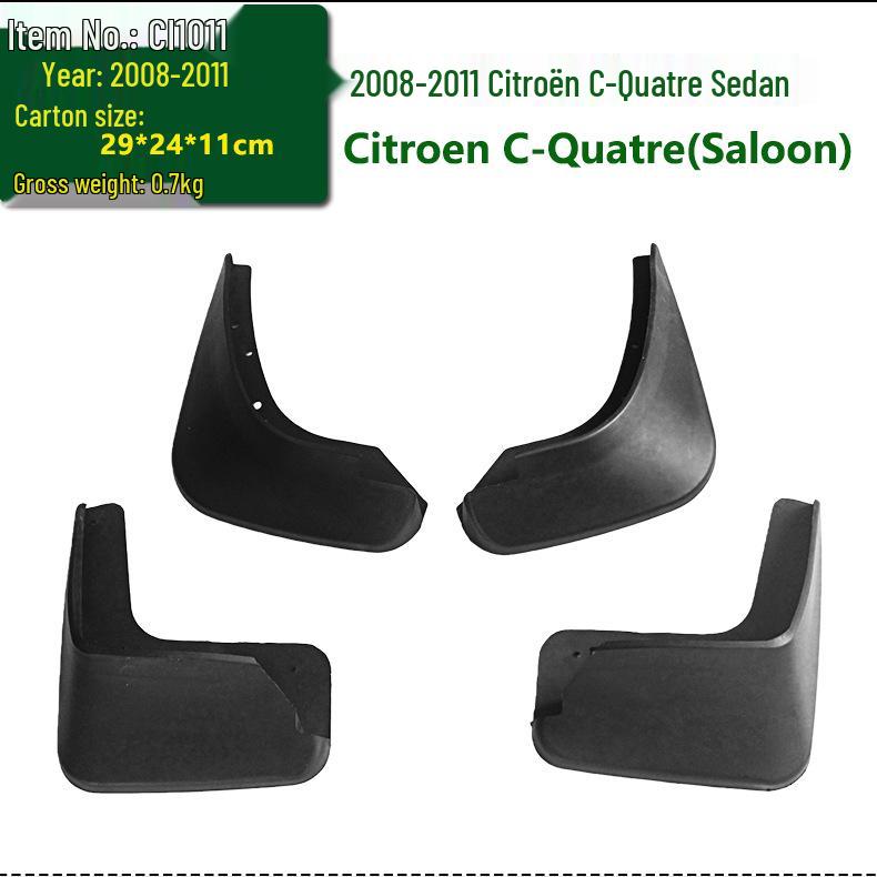 Citroen C-Quatre Schrägheck/Limousine 2008-2025 Schmutzfänger