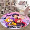 1pc Kpop Team Carpet, Round Rug, Comfortable, Suitable for Entryways, Living Rooms, Office, And Bedrooms, Christmas Decoration