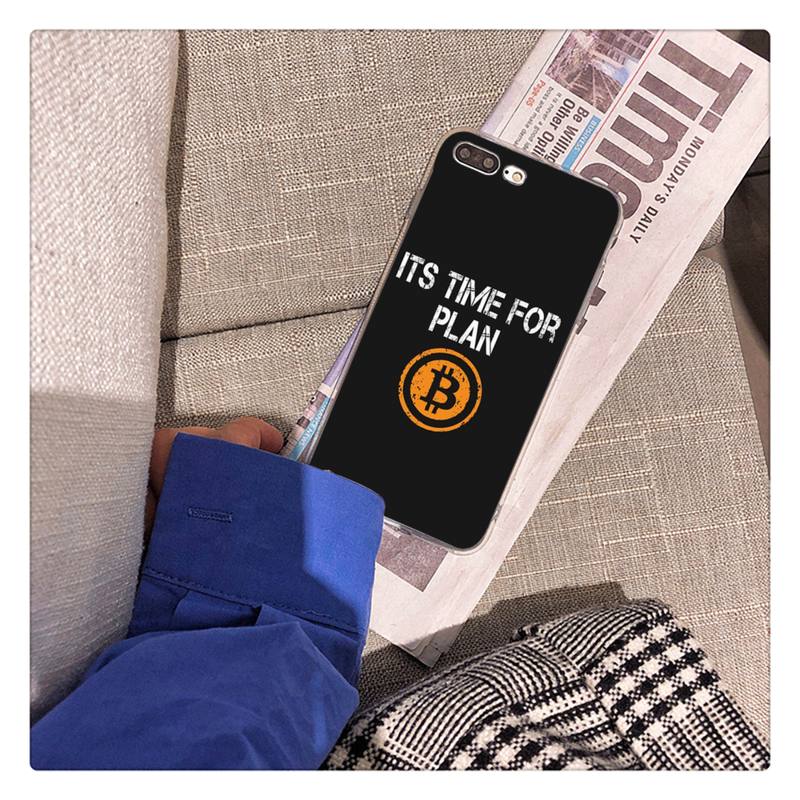 Bitcoin Kabul Ediyorum Yüksek Kaliteli Telefon Kılıfı iPhone 11 12 13 mini pro XS MAX 8 7 6 6S Plus X 5S SE 2020 XR kılıfı