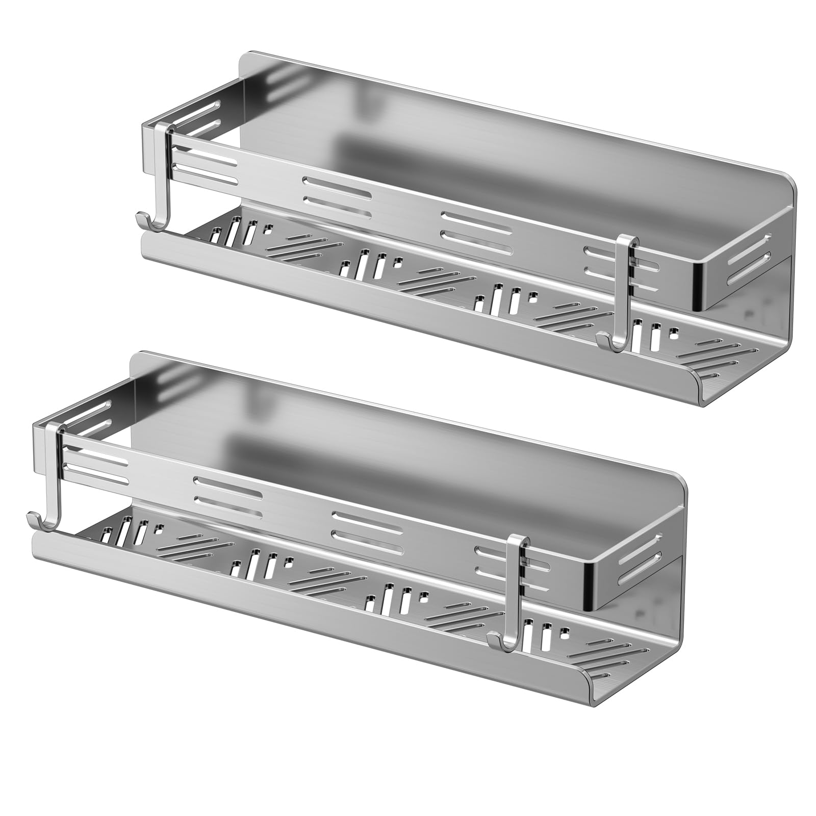 

Agaou Магнитная Ванная Ванна Шампунь 2 304 Нержавеющая Водонепроницаемая и Ш30 x Г10 x Сильная Магнитная Стена Хранение Приправ Блюдо Стена 4 Крючка в Комплекте