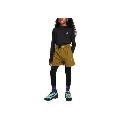 Dri-Fit UV ACG Sweat-Wicking Comfortable Skin-Friendly Hooded Long Sleeve Kids Tops Black Summit-White HF8033-010