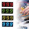 10Pieces Voltage Tester Mini Digital DC Voltmeter with 0.28 Inch LED Display Display Voltage Tester Meter DC 0-100V