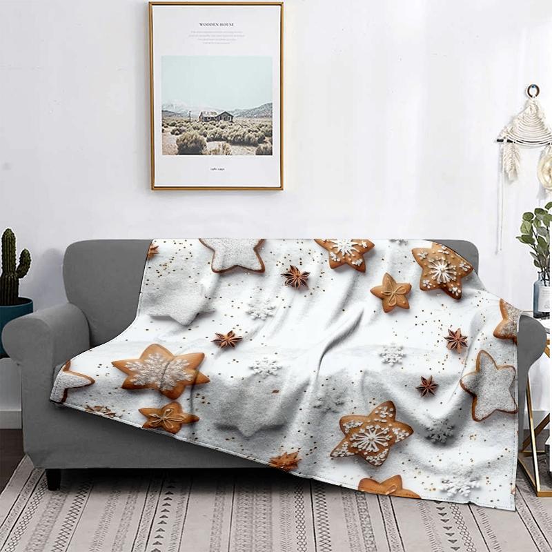 Wohndekoration Plüsch Überwurf Sofadecke Tagesdecke Bett flauschig weiche Decken Dekor Plaid Modern Halloween Frohe Weihnachten Winter