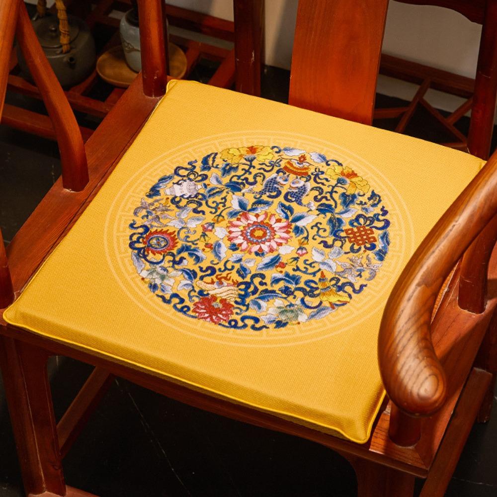 Redwood Sofa Cushion Thickened Seat Pad for Chinese Dining Chair Solid Wood Furniture Armchair