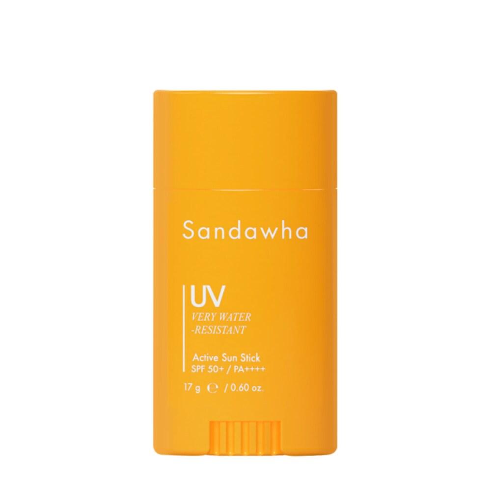 

Sandahwa Active Sun Stick SPF 50+/PA++++ Soft sun stick/Refreshing sun stick/Non nano/No white cast sun stick/Cooling sun stick/UV protection