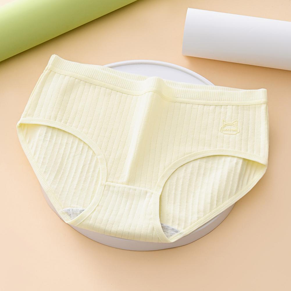 Brand New Breathable Underwear Mid Waist Pants For Spring