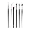 6PC Upgrade Blade Eyeliner Brush Ultra Thin Fine Angle Flat Eyebrow Brush Below The Eyelid Liner Contour Detail Makeup Brush Kit