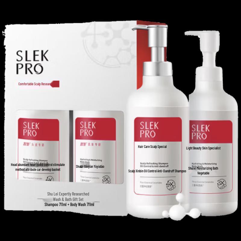 Slek Scalp Care Shampoo & Shower Gel Gift Set