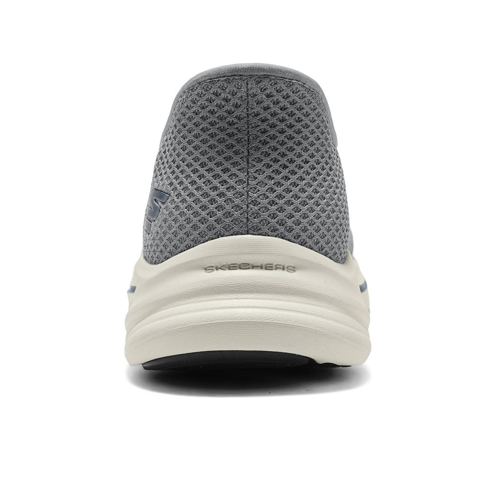 Skechers Go Walk Comode Scarpe Sportive da Passeggio Uomo Sneaker Grigio 216809-GYNV