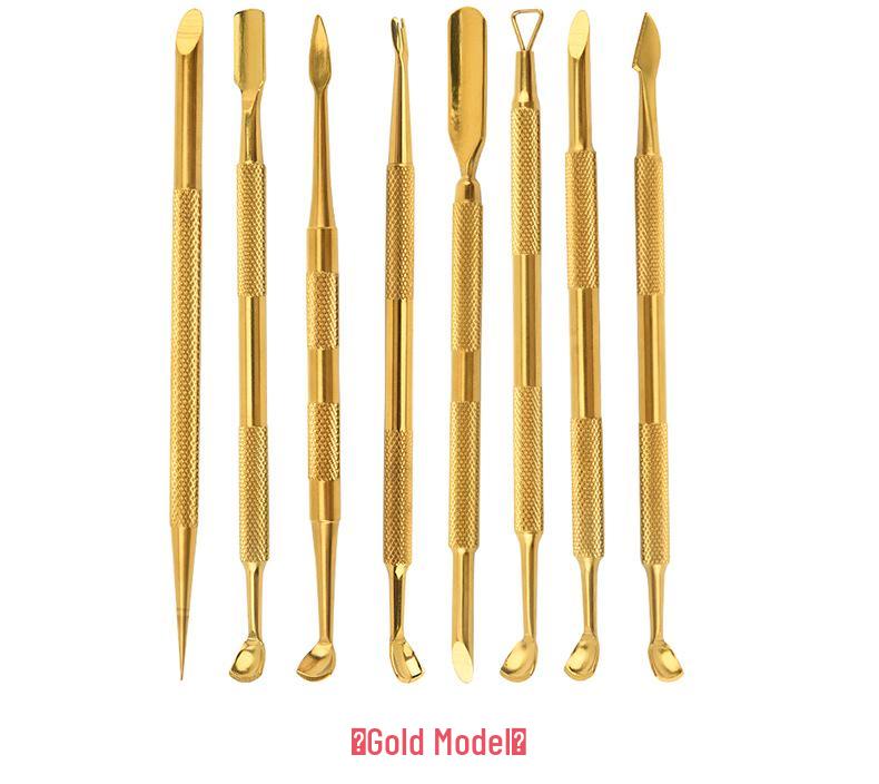 Russian Style Double-Headed Steel Manicure & Cuticle Remover