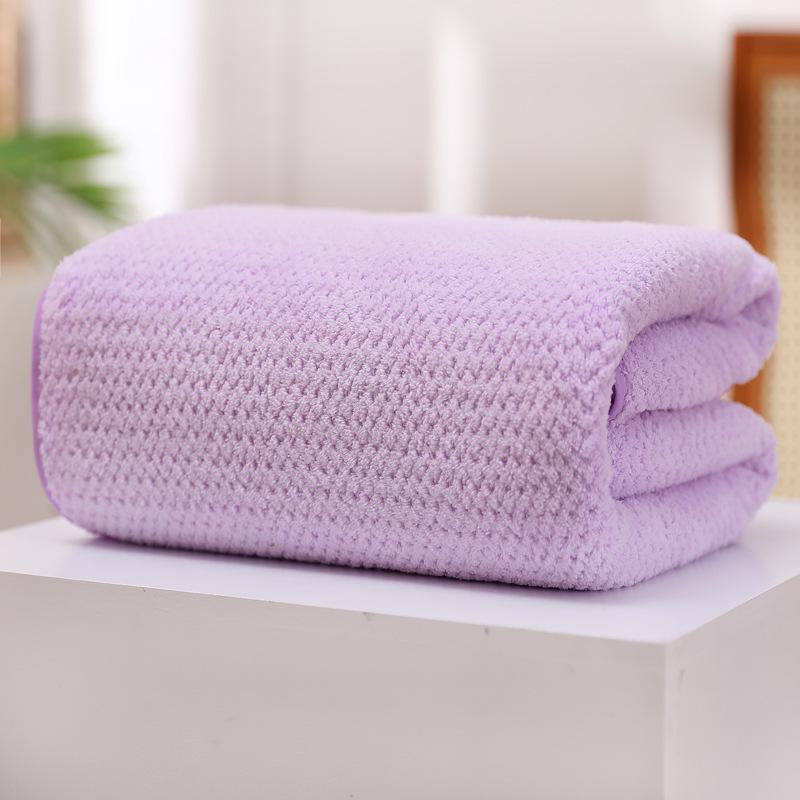 Pineapple Grid Extra Thick Large Bath Towel for Adults - Bathing & Beach Skirt Style