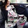 1pc Kuromi's Magical Adventures Blanket, Soft Throw for Home Decor, Gift Idea for Family and Friend, Seasonal Use, Living Room, Travel, Camping, Car B