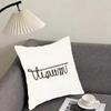 Brand Design VVisvimS Cushion Cover Elegant Comfort Pillowcase Sofa Bed Doublesided Printed Invisible Zipper Home Decor