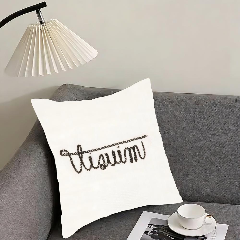 

Brand Design VVisvimS Cushion Cover Pillowcase Ultra Soft Skin Friendly Fabric Cloud Like Comfort Concealed Zipper 30x30 cm