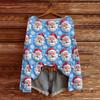 Ladies' Fashionable Casual Long Sleeved Christmas Printed Round Neck Knitted Yarn