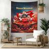 Arsenal Custom Your Name Wall Decor Tapestry Art For Pet Memorial Birthdaywedding Party Backdrop Family Gift