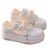 Platform white shoes women's summer sports shoes mesh breathable casual shoes children