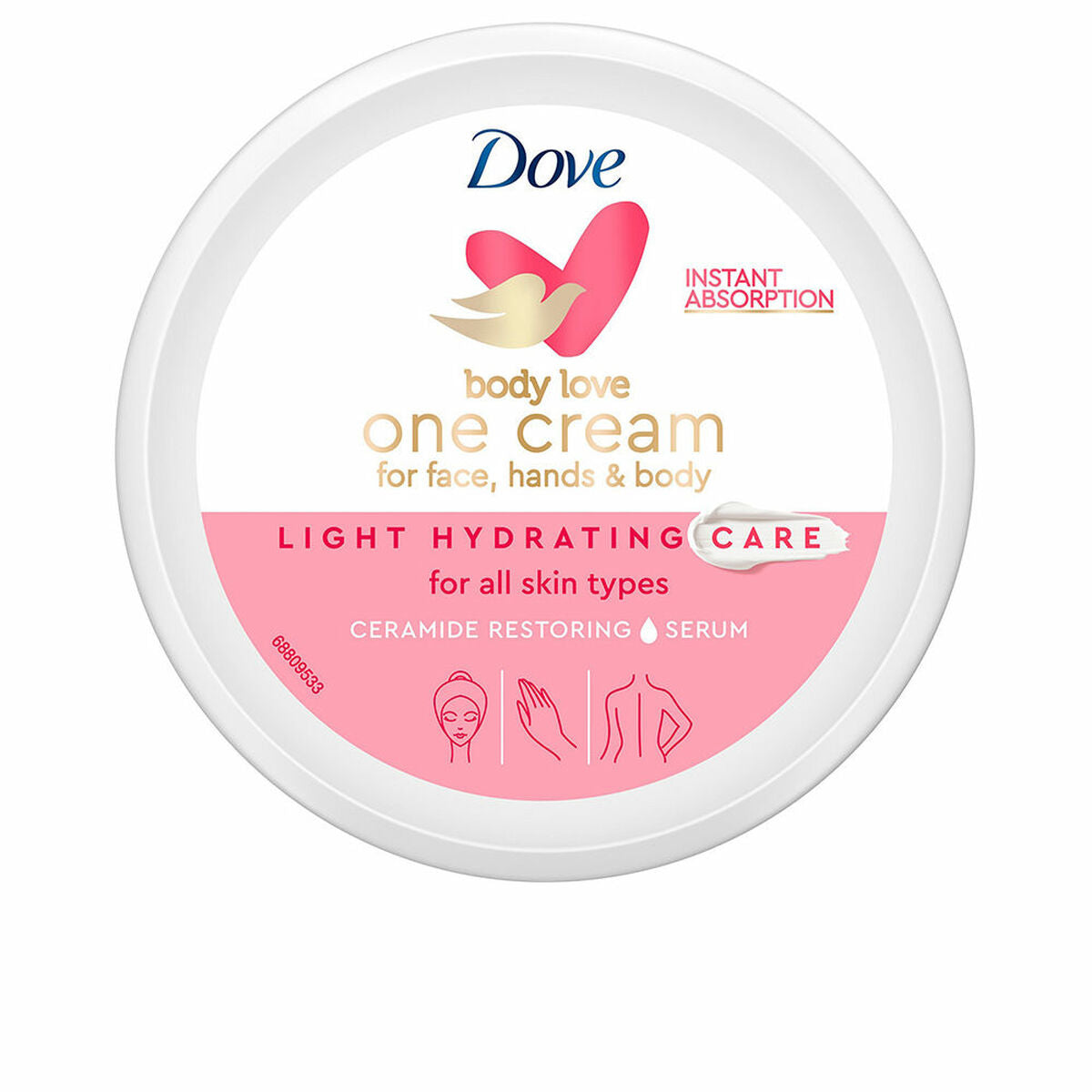 

Soin du corps hydratant Dove Body Love 250 ml